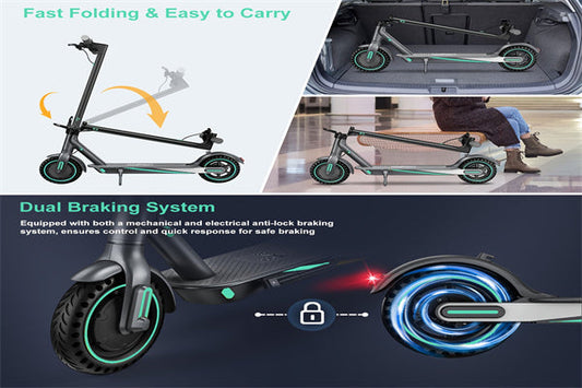 Folding Electric Scooters With Powerful Motors for Hills